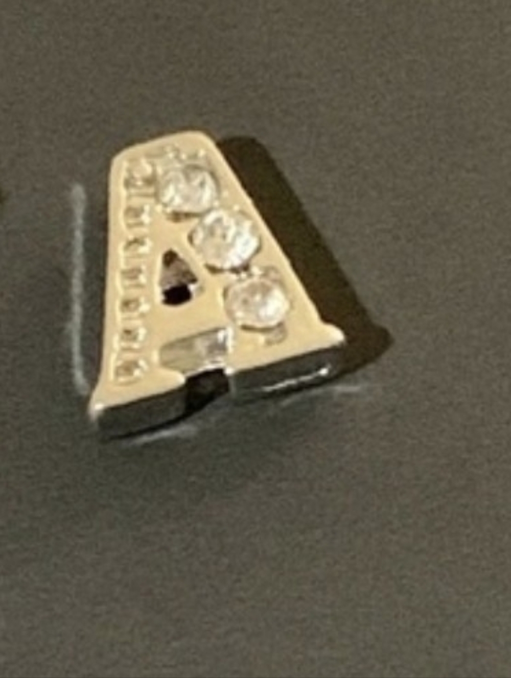 Alpha Floating Locket Charm